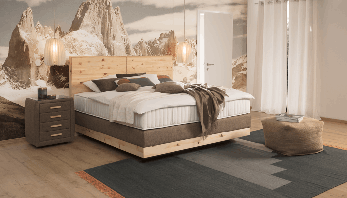 Zirbenholzbetten